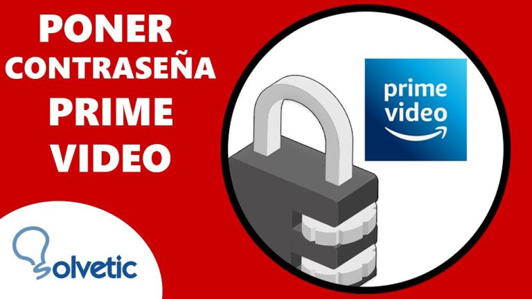 Como cambiar contrase&ntilde;a en amazon prime video