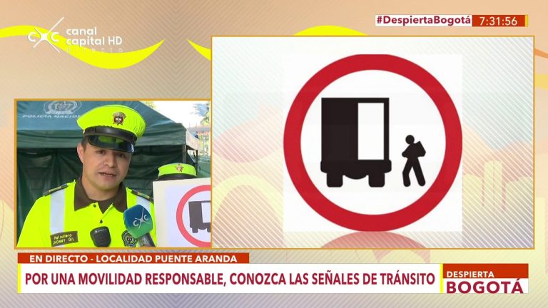 Señal de carga y descarga con horario