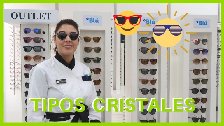 Tipos de cristales para gafas de sol