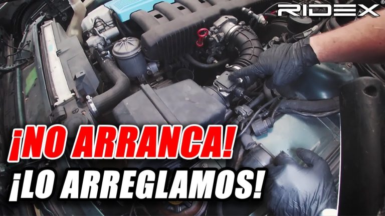 El coche no arranca pero hace ruido