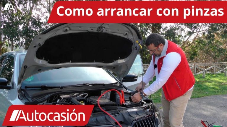 Es malo arrancar el coche con pinzas