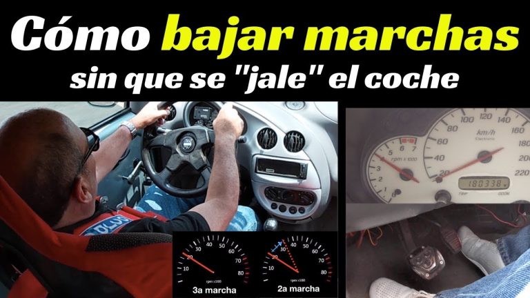La velocidad del vehículo se puede reducir