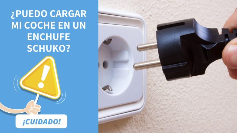 Se puede cargar un coche electrico en un enchufe normal