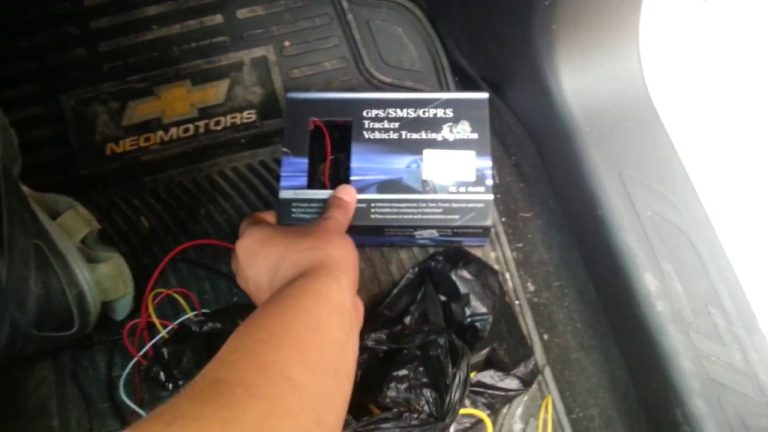 Donde colocar un gps en el auto