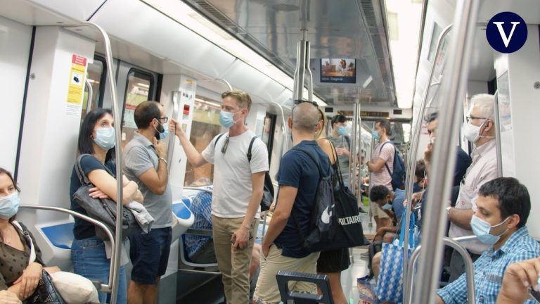 Cuando van a quitar las mascarillas en transporte público