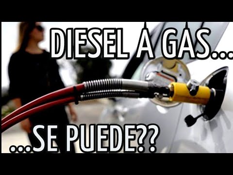 Conversión motor diésel a gas natural precio