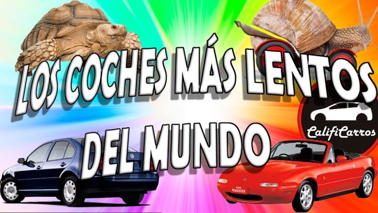 Cu&aacute;l es el coche m&aacute;s lento del mundo