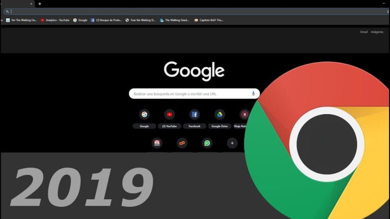Como poner el tema oscuro en google