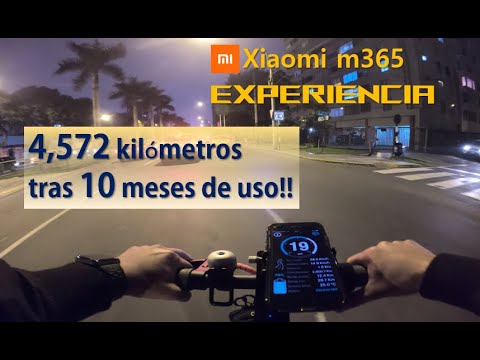 Cuantos km hace un patinete electrico xiaomi
