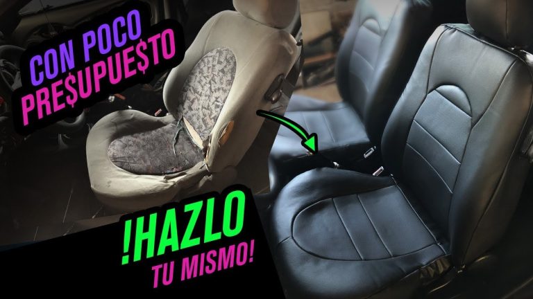 Como hacer mas comodo el asiento del coche