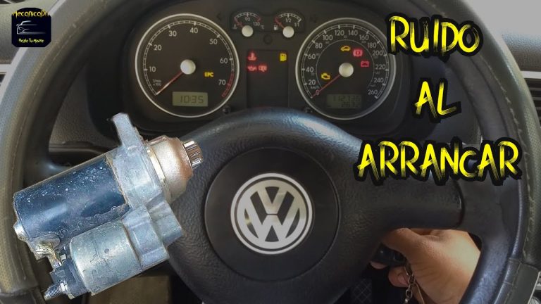 Al arrancar el coche suena un chirrido