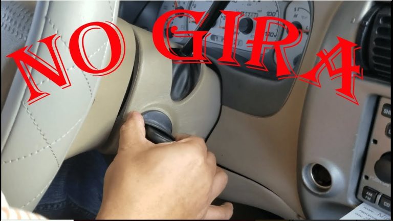 No me gira la llave del coche