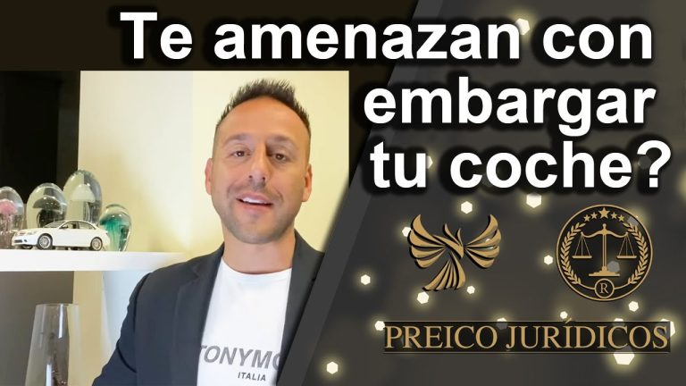 Como saber que tipo de embargo tiene un coche