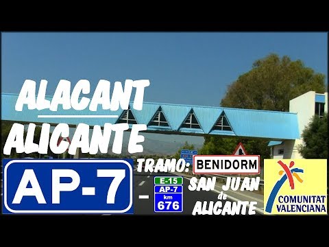 Cuanto cuesta el peaje de alicante a benidorm