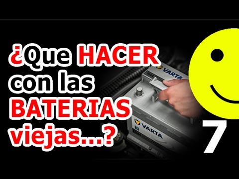 Donde vender una bateria de coche usada
