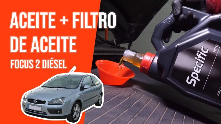 Cuantos litros de aceite lleva el focus 1.8 tdci