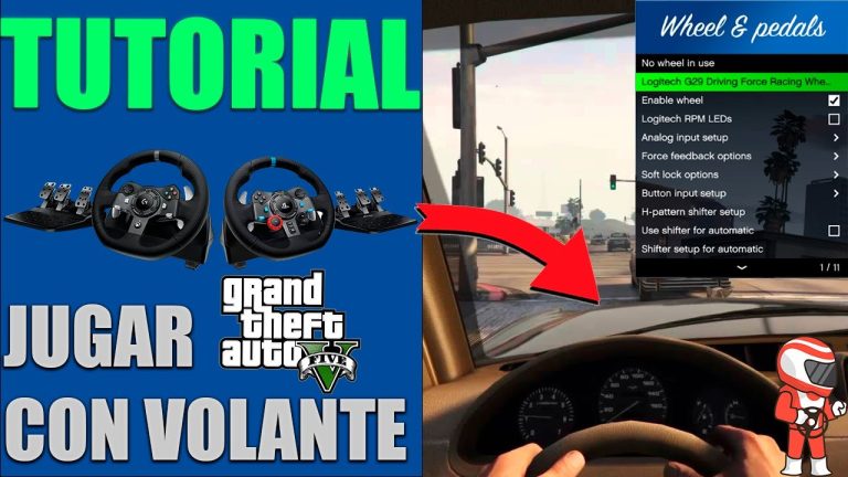 Se puede jugar gta 5 con volante