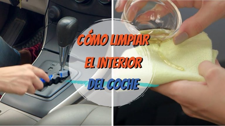 Trucos para limpiar el coche por dentro