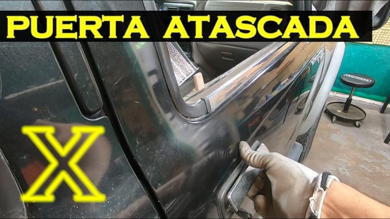 No me abre la puerta del coche por fuera