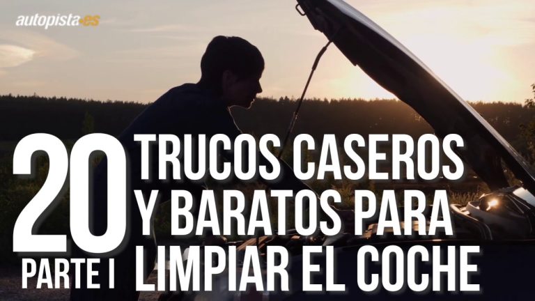 Productos caseros para limpiar el coche por fuera