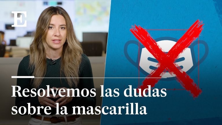 Cuando se puede ir sin mascarilla en interiores