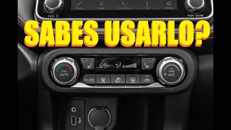 &iquest;Qu&eacute; Significan Los S&iacute;mbolos del Aire Acondicionado del Auto? Desc&uacute;brelo Aqu&iacute;!