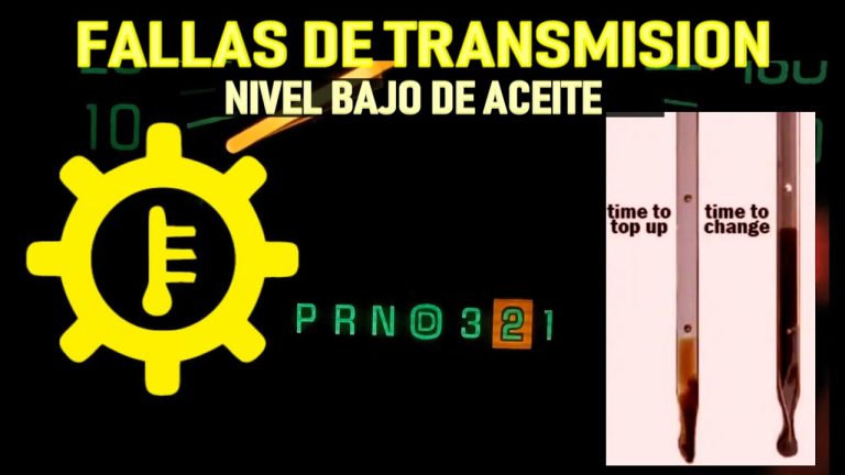 &iquest;C&oacute;mo reconocer los s&iacute;ntomas de falta de aceite en una caja de cambios autom&aacute;tica?