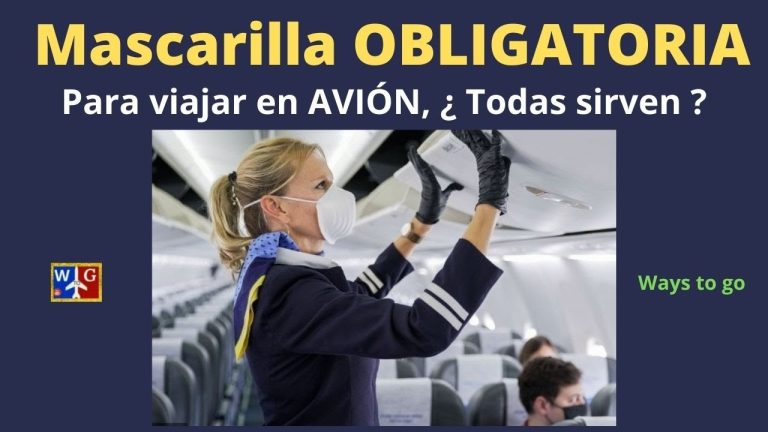 Hay q llevar mascarilla en el avion