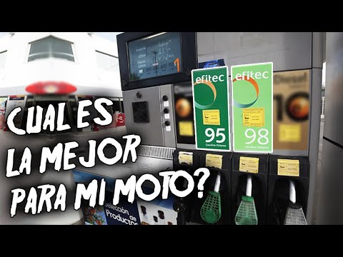 Que gasolina es mejor 95 o 98 para moto