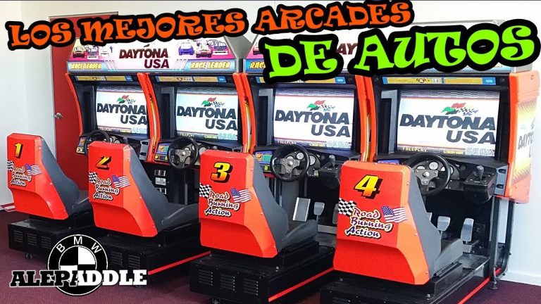 Juegos antiguos de coches de máquinas recreativas