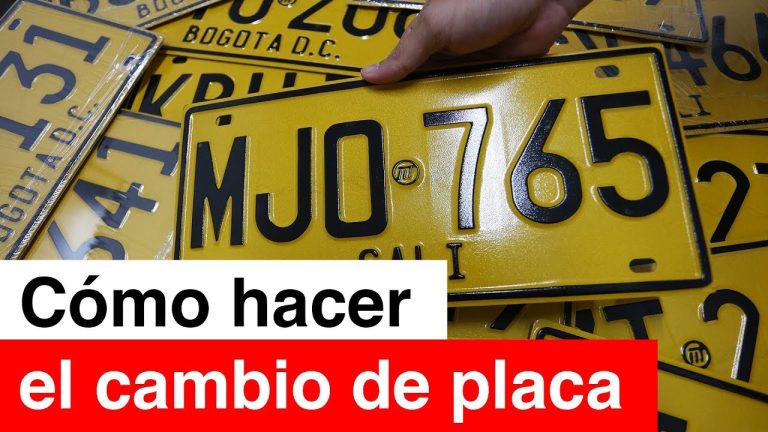 Descubre Cu&aacute;nto Cuesta Cambiar la Matr&iacute;cula de un Coche
